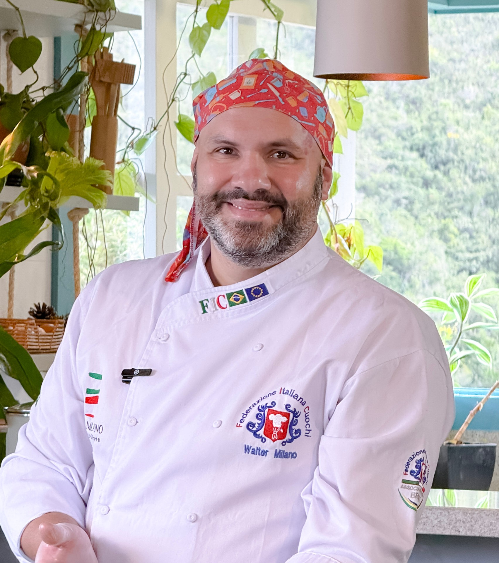 Chef Milano de perto